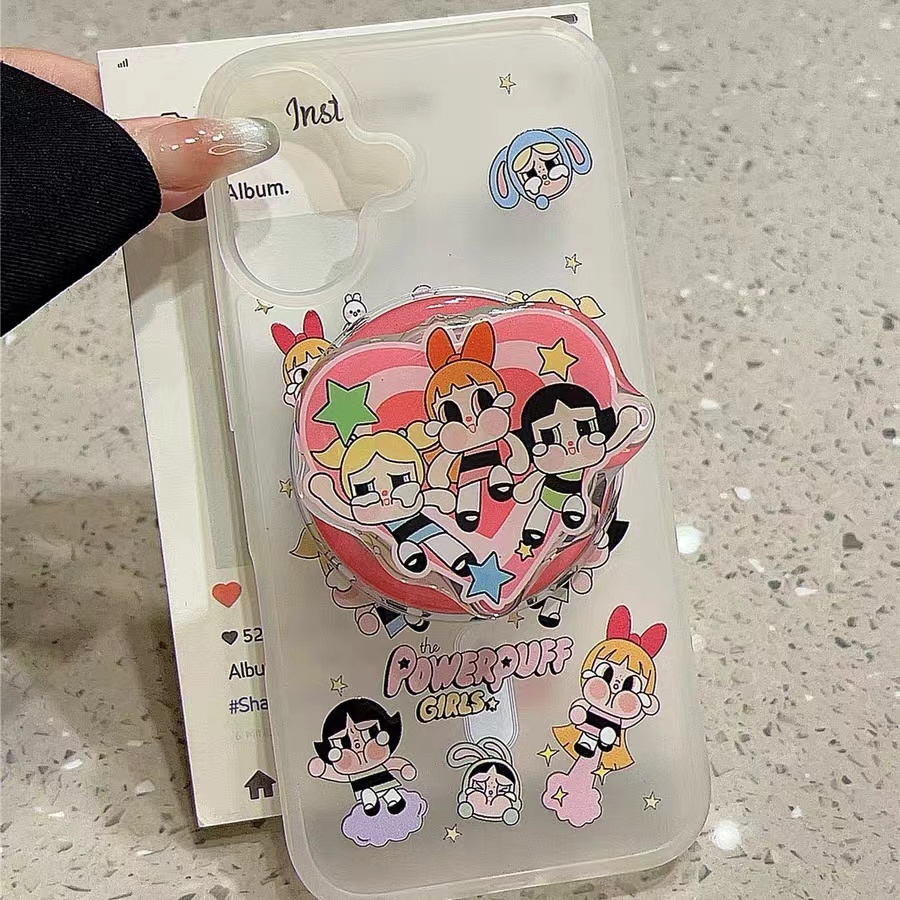 卡通超萌女警磁吸支架适用红米k70手机壳60e/40/50note13pro软11防摔8/9全包turbo3女12/k50游戏增强至尊版小