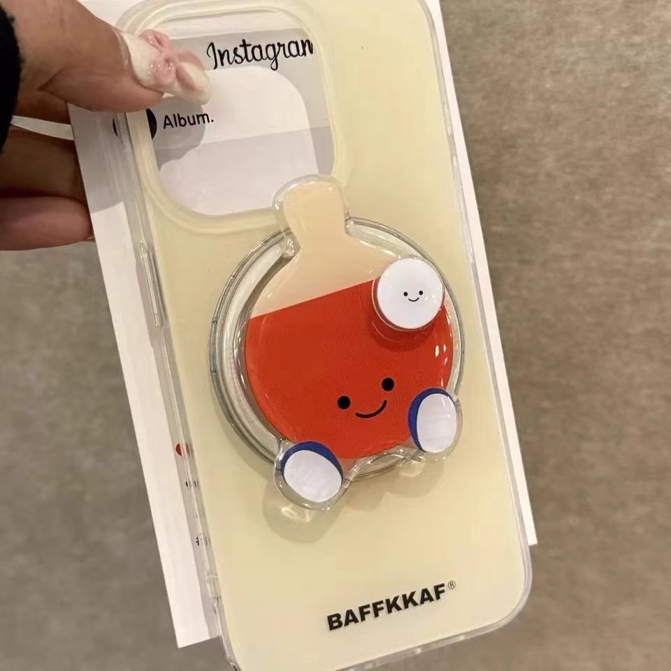 旋转乒乓球萌磁吸支架适用小米14手机壳12pro软mix4防摔civi3全包10青春版60E女k70红米turbo3/note13pro/k50