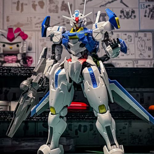 国产星锋社XF仙坊016FM风灵1/100高达水星魔女拼装模型送水贴支架