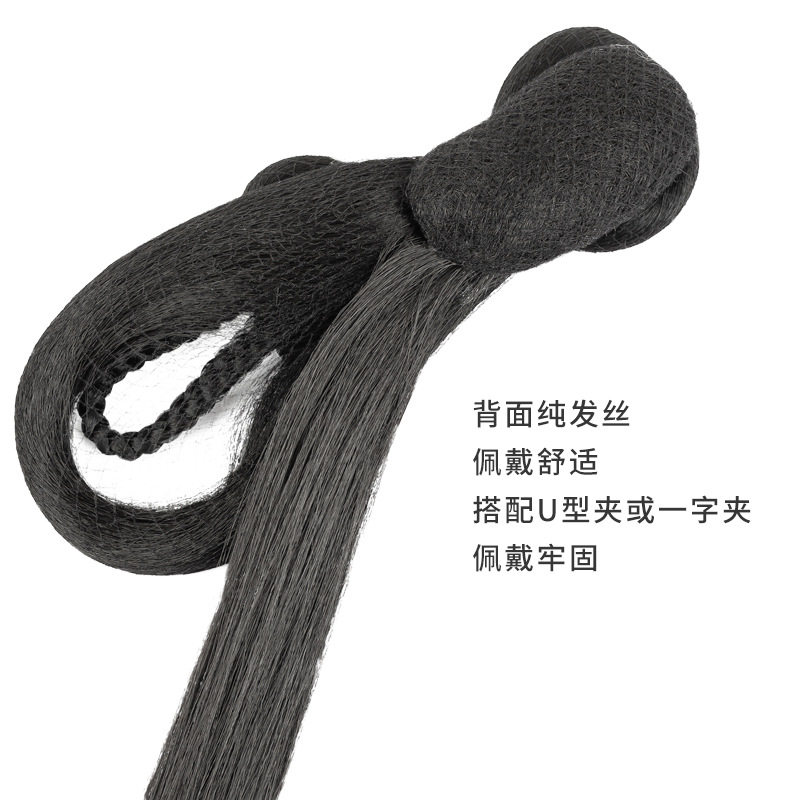 古风汉服假发包一体式盘发女发髻宋制明制花千骨古装造型日常