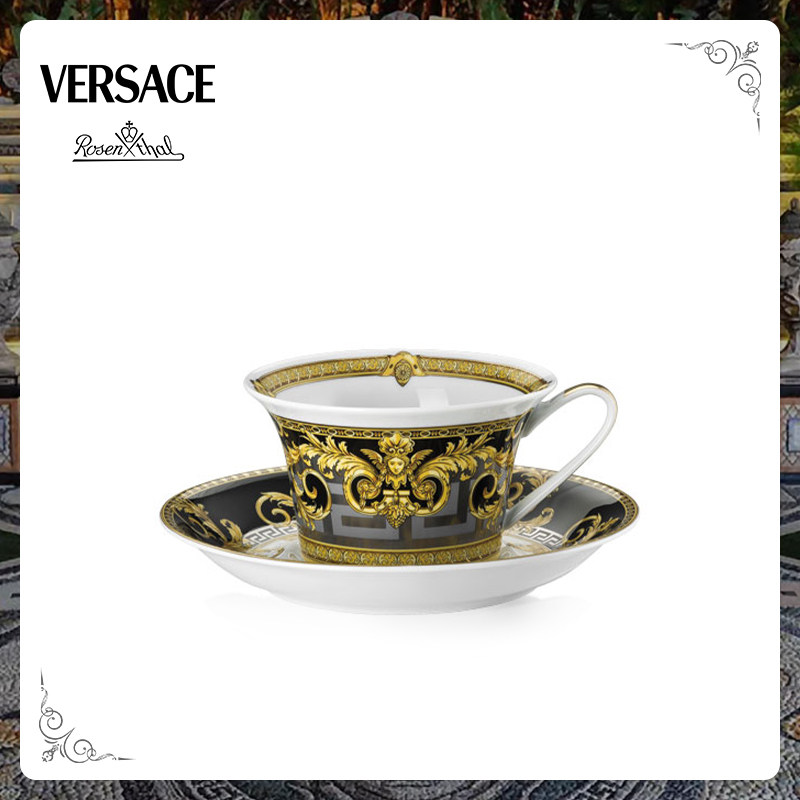Versace meets Rosenthal 范思哲金樽 带碟茶杯茶具