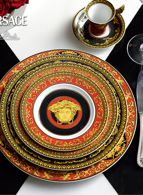 Rosenthal  Meets Versace范思哲 美杜莎陶瓷碗盘