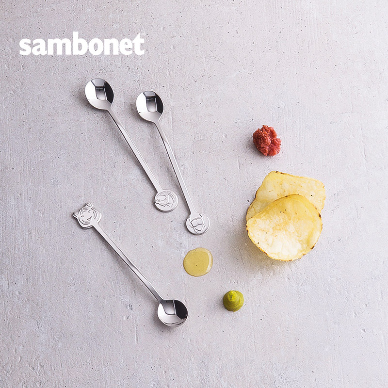 Sambonet优质18-10不锈钢餐具套装时尚派对叉派对勺,餐饮具,叉/勺/筷套装,淘宝优惠券,粉丝福利购,淘宝优惠卷