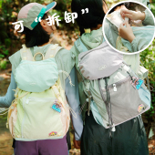 LOLA DESIGN可爱户外背包 旅行双肩子母包大容量登山旅游轻便书包