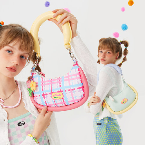 LOLADESIGN甜甜圈系列腋下包
