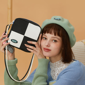 ins复古风包包 LOLA DESIGN「断色特惠」单肩包 学生可爱迷你小包
