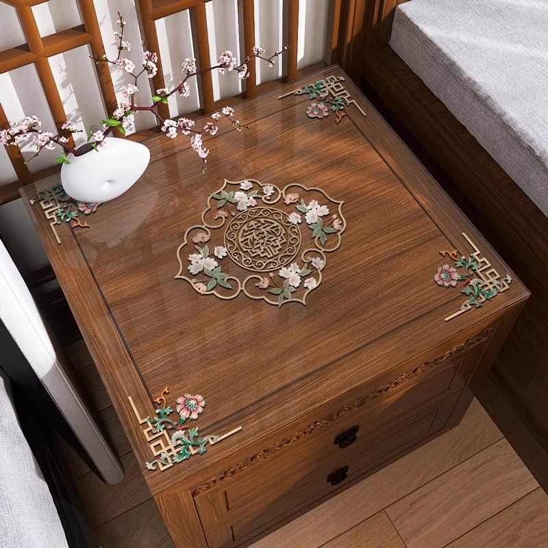 爆款!!!新中式床头柜垫