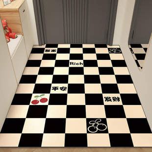 地垫入户门垫pvc可擦洗地毯中式 垫子进门门口脚垫门垫 兔年新款