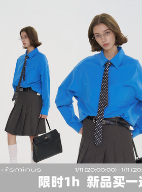 riri plus x rsm 1/11 20:00 买一送一 纯棉阔版高知感衬衫