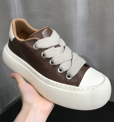 帕达索面包鞋男春季新款休闲板鞋百搭韩版厚底运动休闲鞋240341