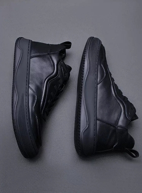 帕达索男鞋冬季真皮加绒保暖运动休闲高帮鞋软底舒适板鞋231213