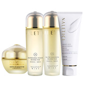 娜兰蒂姿水乳霜逆颜焕彩小黄油肌底凝露紧致提亮肤色补水保湿 控油