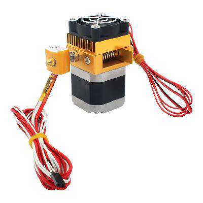 Bộ phụ kiện đầu phun 3d bộ đùn máy nâng cấp mới i3 quạt cáp dài 1 mét
