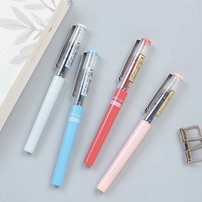 白雪商务学生直液式走珠笔包邮