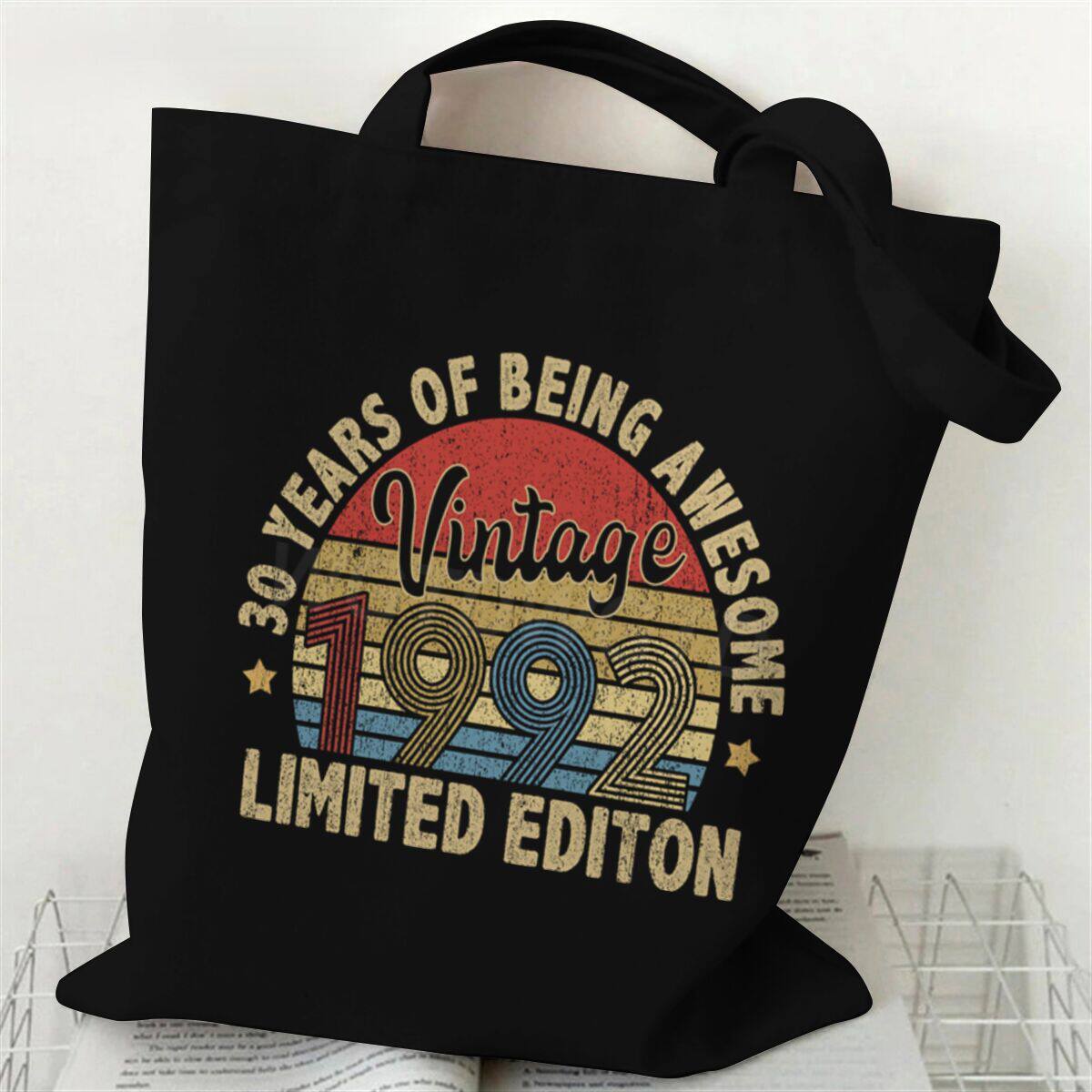 外贸2026潮流Vintage复古年份手提袋日常通勤大容量时尚单肩包