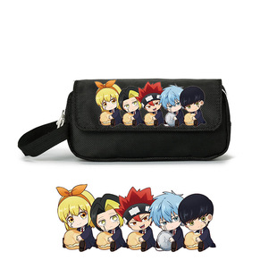 跨境物理魔法使马修笔袋多特兰斯周边笔盒芬恩动漫文具盒MASHLE