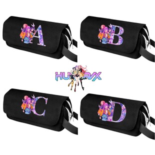 KPop Demon Hunters猎魔女团大容量双层手提笔袋中小学生文具袋