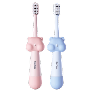 舒客宝贝儿童牙刷熊熊密柔软毛牙刷2-6-12岁换牙期宝宝小孩