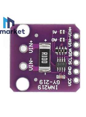 紫色 GY-INA219 高精度 i2c 数字电流传感器模块