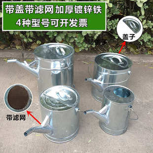 长嘴加油桶汽油桶汽车摩托车备用油箱20升15升10升白铁喷壶柴油壶