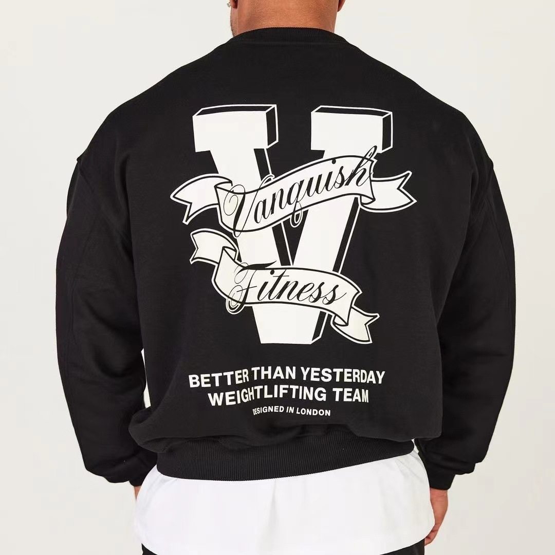 vq高定运动肌肉魔兽奥赛美版套头卫衣“男女同款”