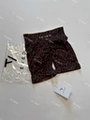 Brown Leopard Short