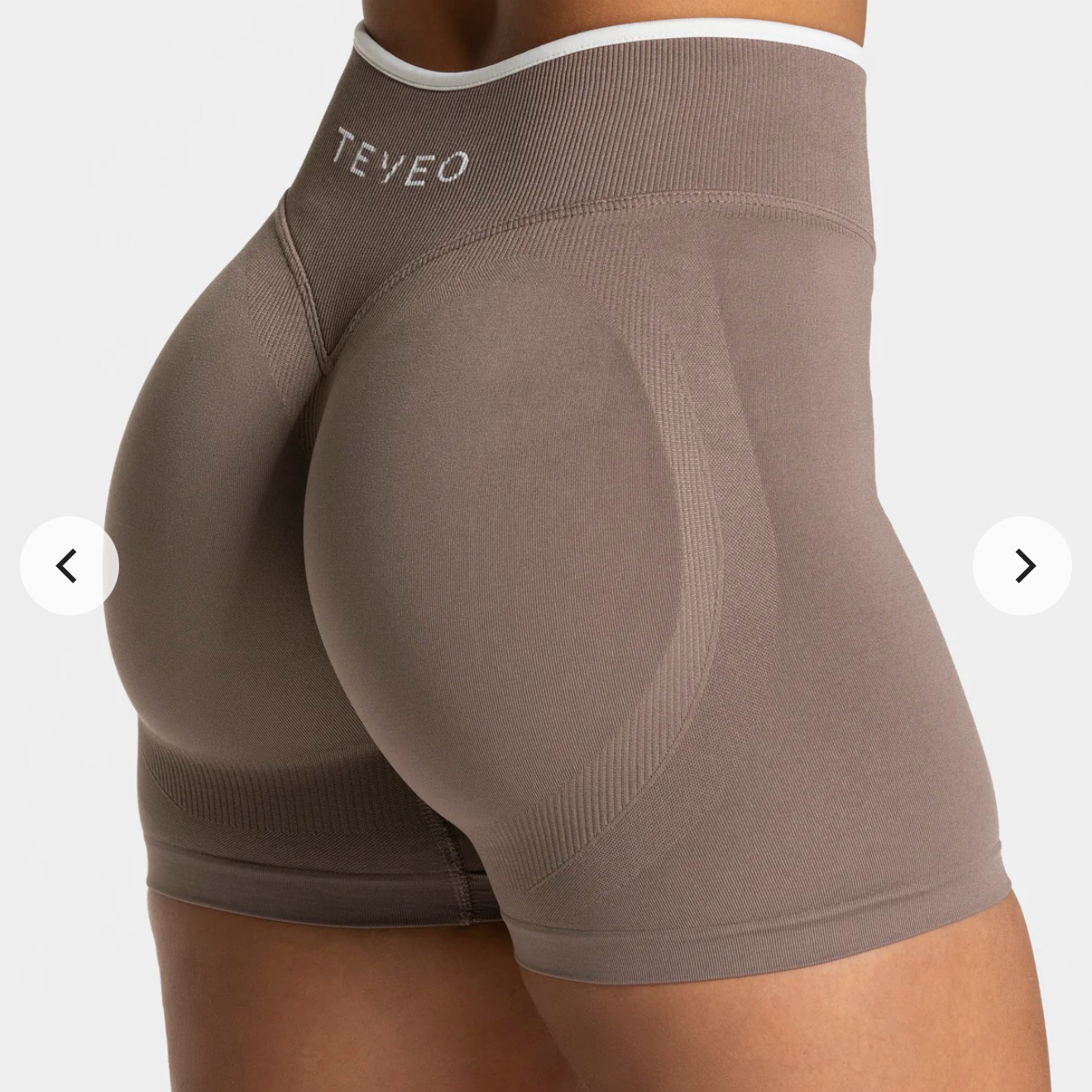 TEVEO Seamless shorts高腰无缝运动裤（特显臀大）