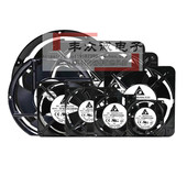 全新机柜配电箱110V 380V散热排风扇工业轴流风机电焊机 220V