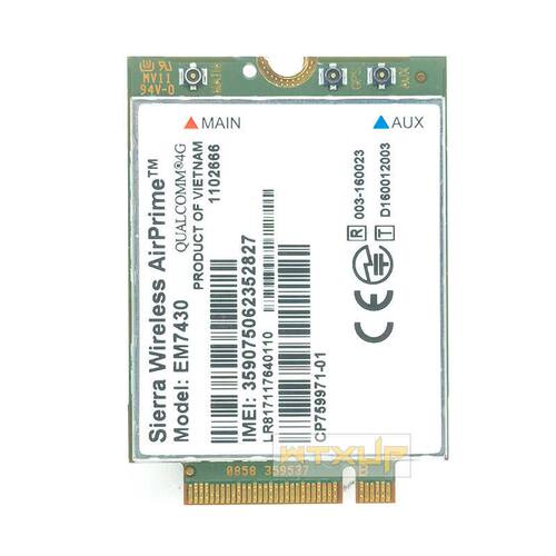 原装EM7430 联通 电信 移动 M2内置4G模块WWAN LTE CAT6通用版