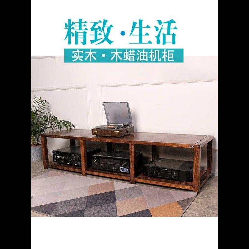 辉盛柜新型实木功放架音频架专业设备柜扬声器设备柜支架图片