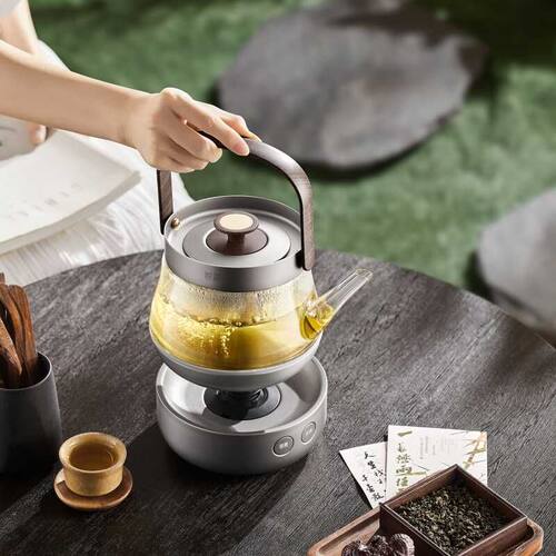 智蔚茶器小语钛高端电煮茶壶茶水分离电热水壶恒温静音玻璃煮茶器