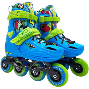 费斯培训锁轮滑鞋儿童溜冰鞋男女旱冰鞋全套装直排滑冰初学者生日