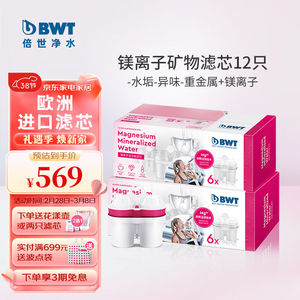 倍世（BWT）第4代镁离子活力款滤芯德国技术欧洲原装进口过滤净水