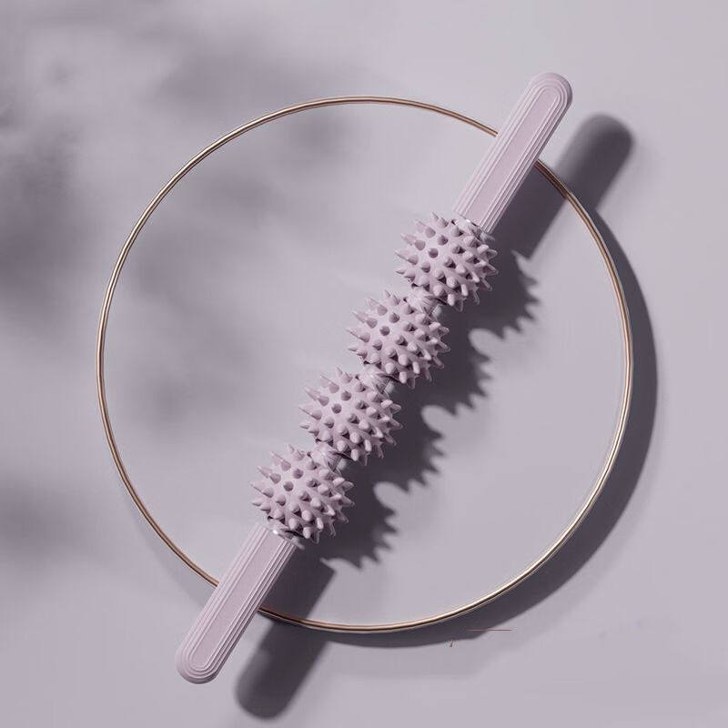 边界线按摩棒狼牙按摩滚轴神器肌肉泡沫轴瑜伽健身训练器材四球狼