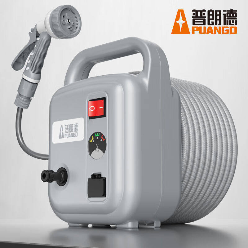 普朗德浇菜神器浇水机充电式抽水泵农用灌溉机电动抽水机家用水泵