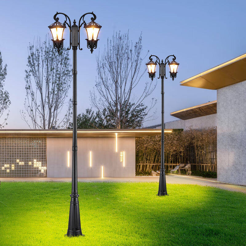 凯优美（KAIYOUMEI）仿古路灯欧式户外防水景观220v接电高杆室外