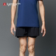 品牌假两件男款 防走光 运动短裤 简洁大气 舒适 新款 艾扬格Life