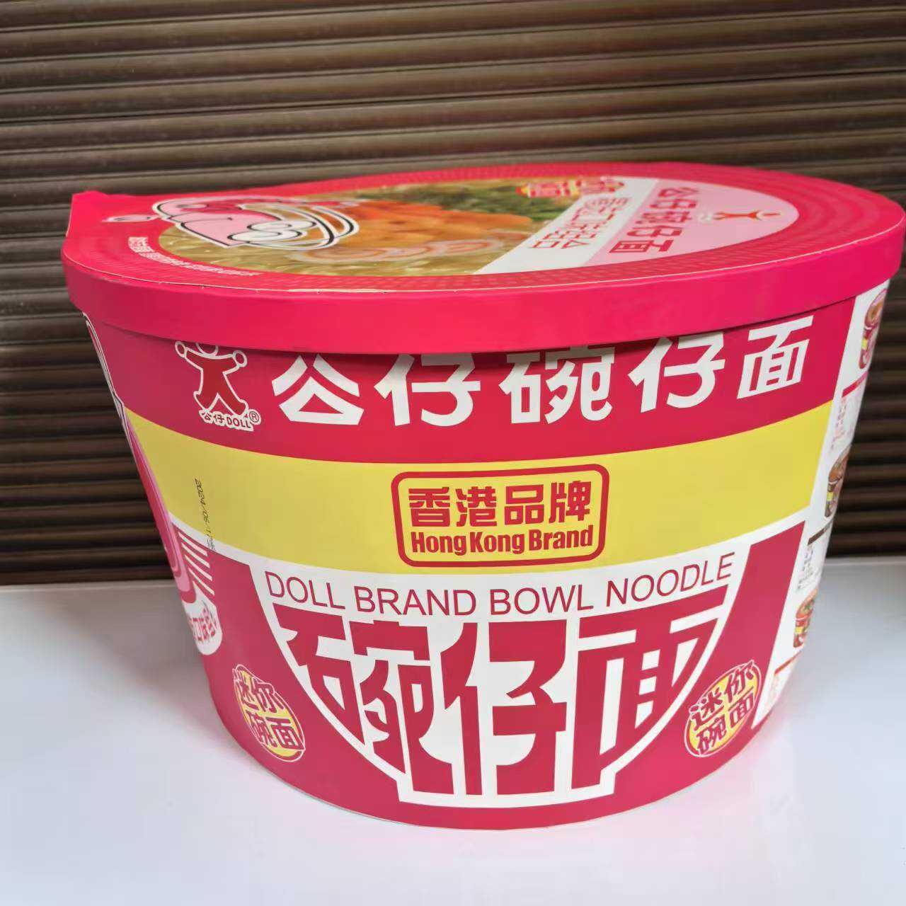 公仔碗仔面超大桶杯盒