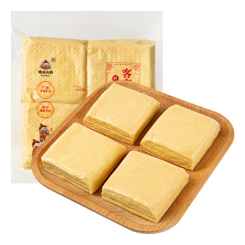 逗乐大菽新鲜生豆干豆腐干大叔梅州兴宁客家特产鲜口感美味营养