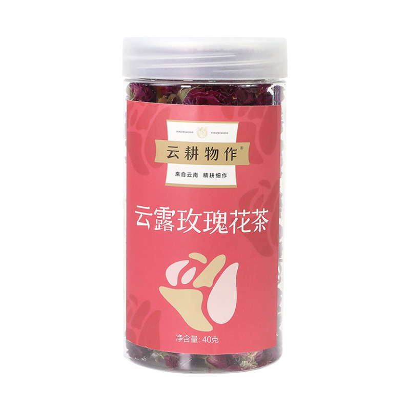 thumbnail for 云耕物作云露玫瑰花茶云南玫瑰花茶官方旗舰店重瓣玫瑰花茶