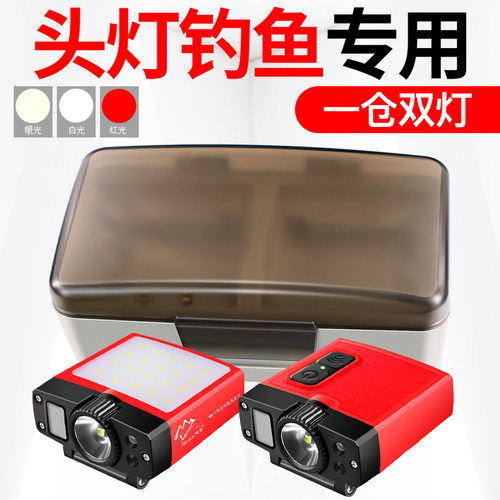 哈拿头灯钓鱼专用太阳能夹帽夹灯