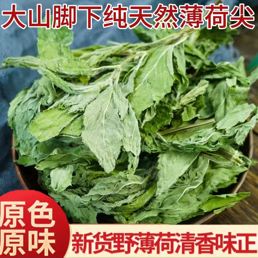 薄荷中药材纯天然食用薄荷叶新鲜
