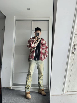 新因素高街复古vibe长裤男女同款