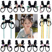 汉服发髻发箍汉服假发古风头饰发夹组合古装 盘发发髻垫发女套装