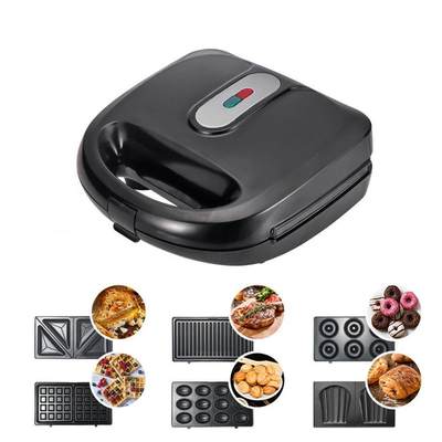 6in1 sandwich waffle maker 三明治华夫饼帕尼尼土司面包早餐机