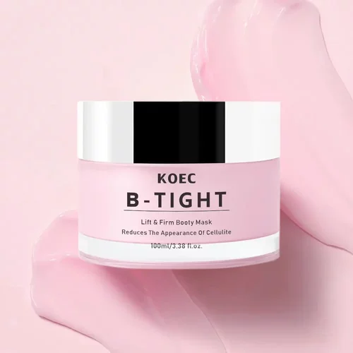 KOEC粉色身体臀霜补水保湿紧致