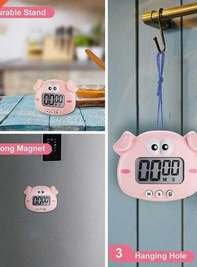 LED Digital Screen Kitchen Timer Magnetic Countdown Timer fo