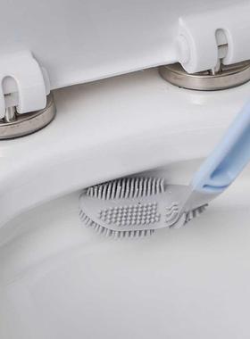 Long-Handled Toilet Brush Soft Brush Head Cleaning Tools For