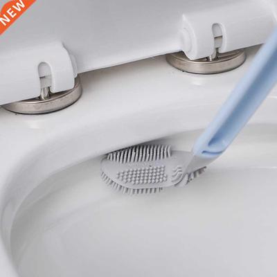 Long-Handled Toilet Brush Soft Brush Head Cleaning Tools For