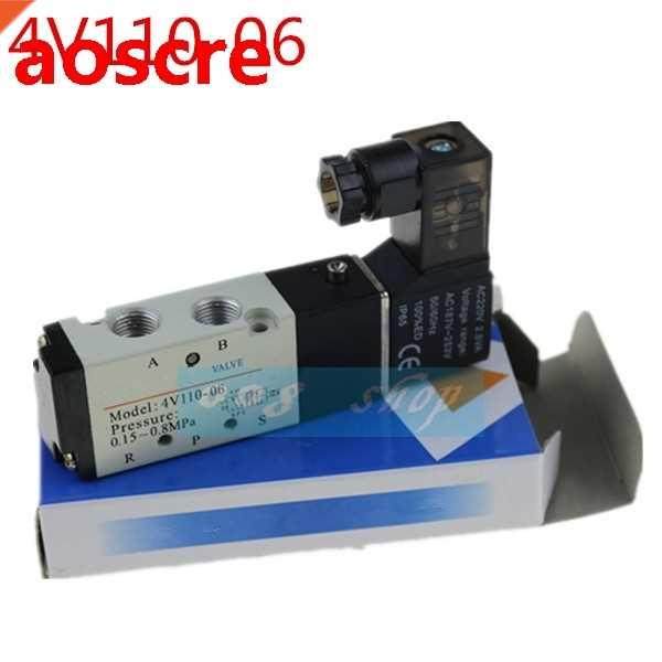 4V110-06 5 Wy 2 Position 1/8